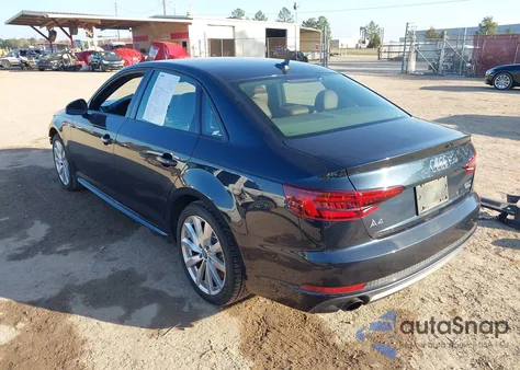 2018 Audi A4 2.0T Premium/2.0T Tech Premium from USA, damaged, VIN WAUDNAF48JA126912